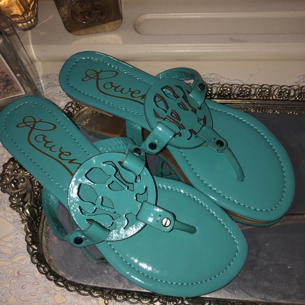 Turquoise Sandals